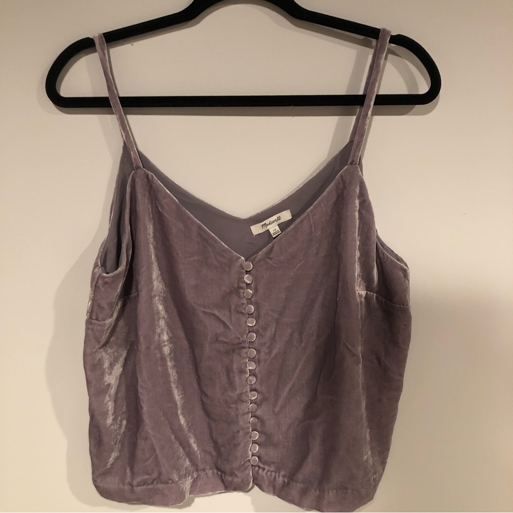 Madewell Velvet Tank